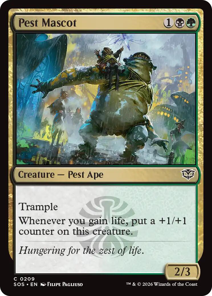 Pest Mascot [Secrets of Strixhaven] | I Want That Stuff Brandon