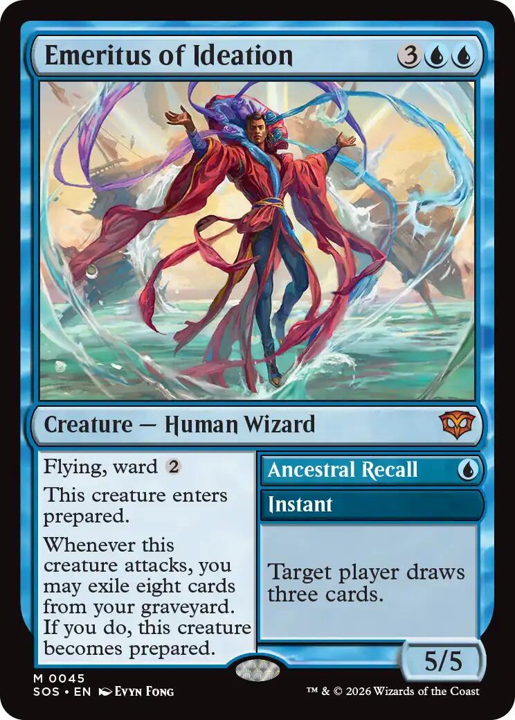 Emeritus of Ideation [Secrets of Strixhaven] | I Want That Stuff Brandon