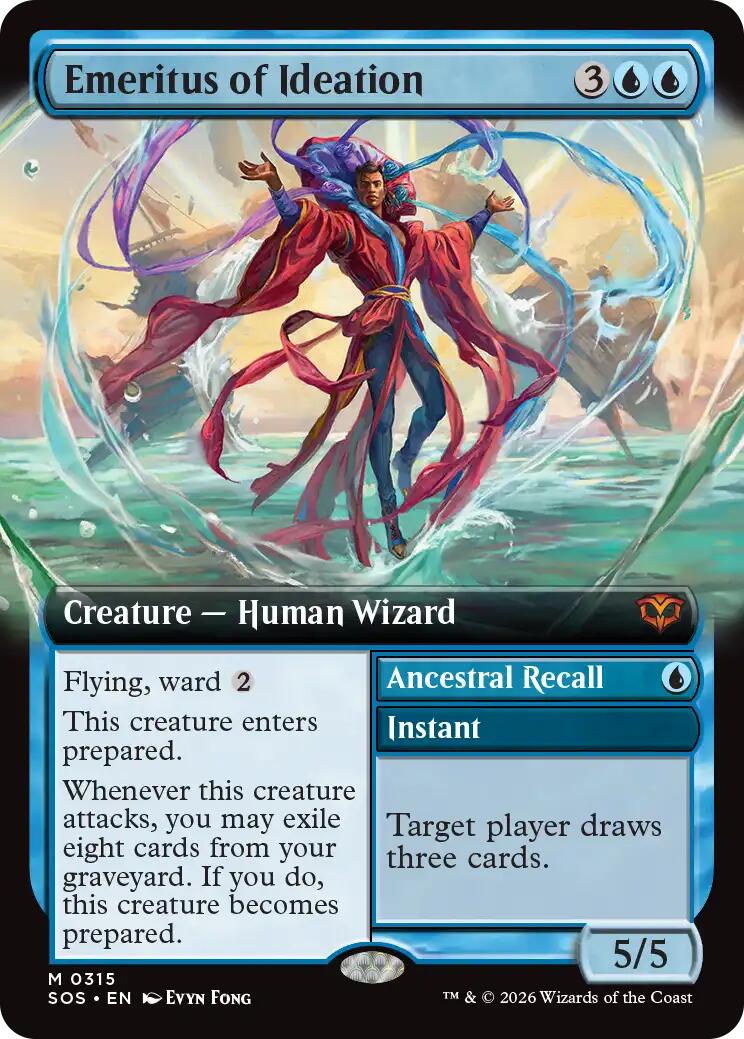 Emeritus of Ideation (Extended Art) [Secrets of Strixhaven] | I Want That Stuff Brandon