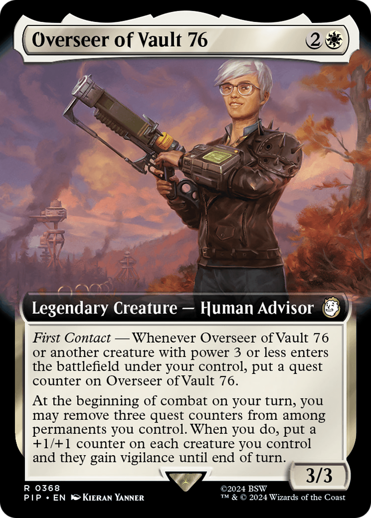 Overseer of Vault 76 (Extended Art) [Fallout] | I Want That Stuff Brandon