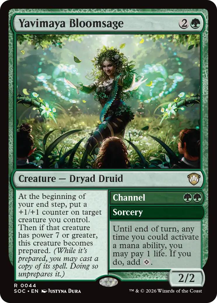 Yavimaya Bloomsage [Secrets of Strixhaven Commander] | I Want That Stuff Brandon