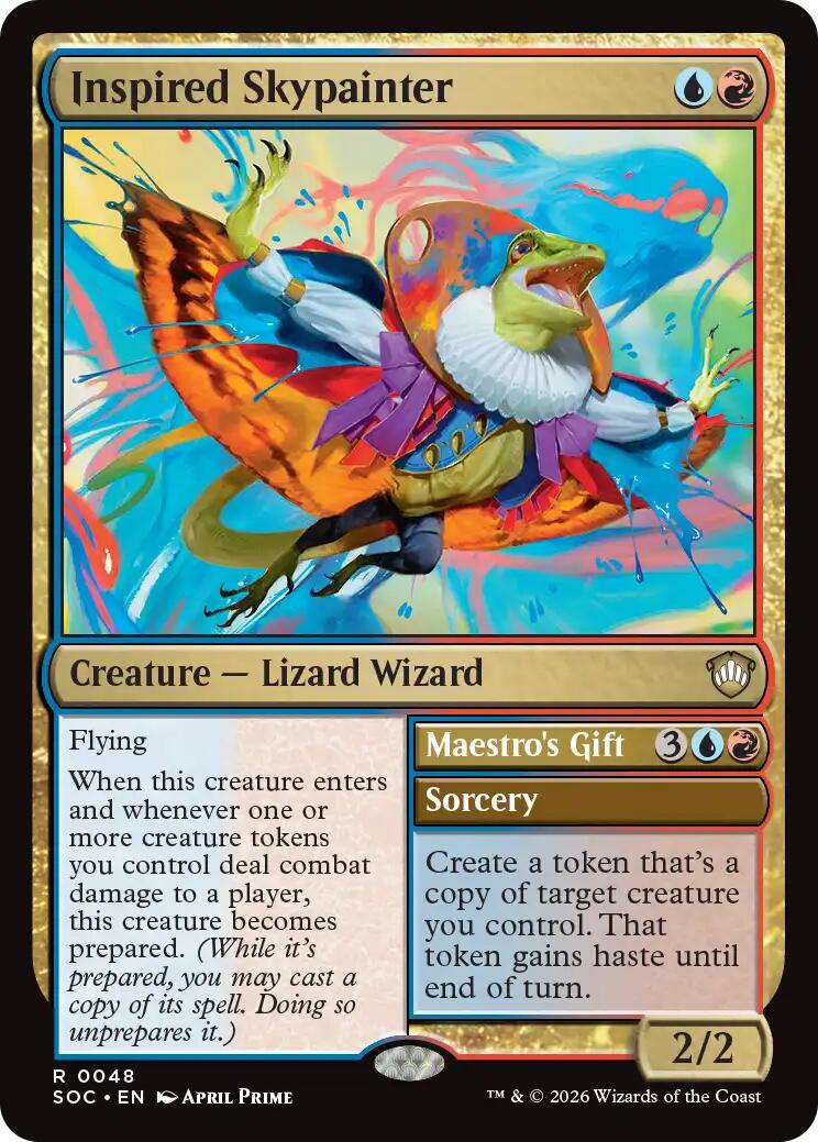 Inspired Skypainter [Secrets of Strixhaven Commander] | I Want That Stuff Brandon