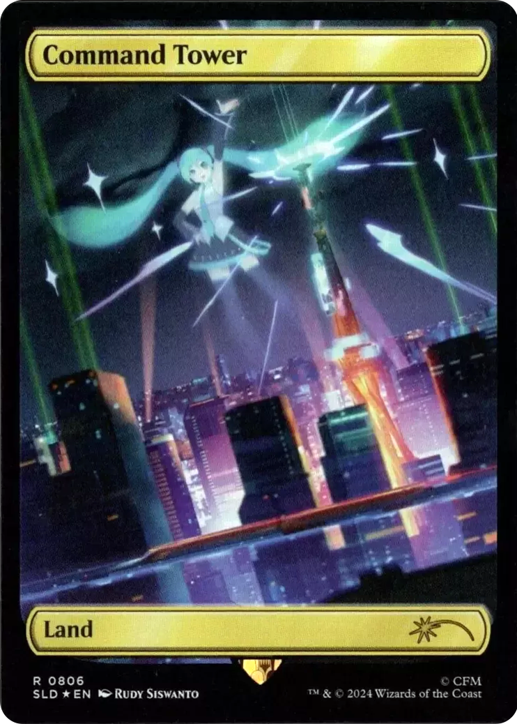 Command Tower (0806) (Rainbow Foil) [Secret Lair Drop Series] | I Want That Stuff Brandon