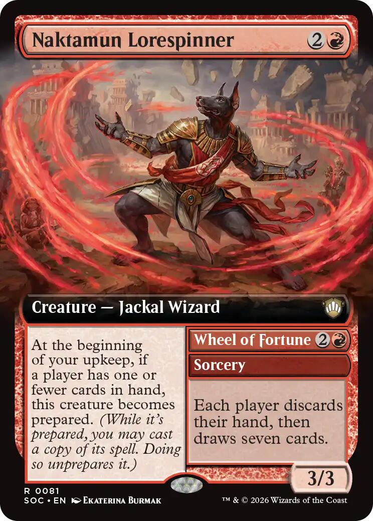 Naktamun Lorespinner (Extended Art) [Secrets of Strixhaven Commander] | I Want That Stuff Brandon