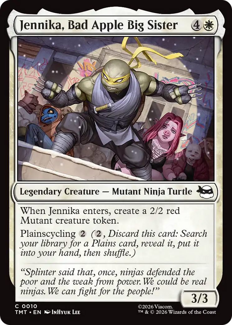 Jennika, Bad Apple Big Sister [Teenage Mutant Ninja Turtles] | I Want That Stuff Brandon