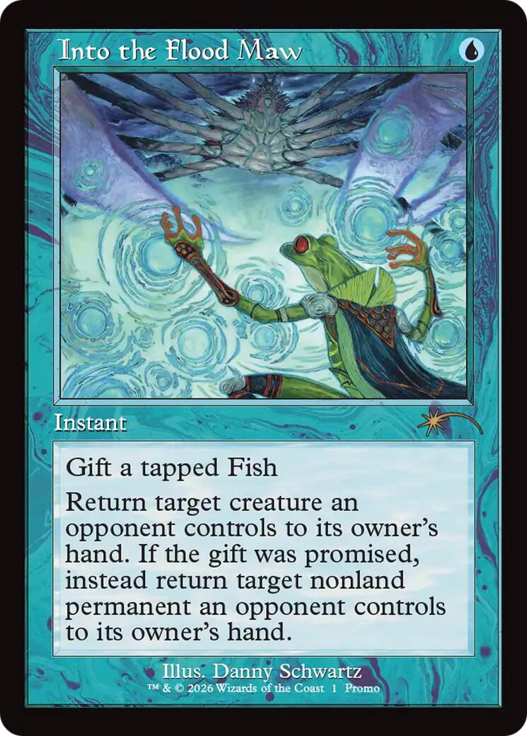 Into the Flood Maw (Retro Frame) [Wizards Play Network 2026] | I Want That Stuff Brandon