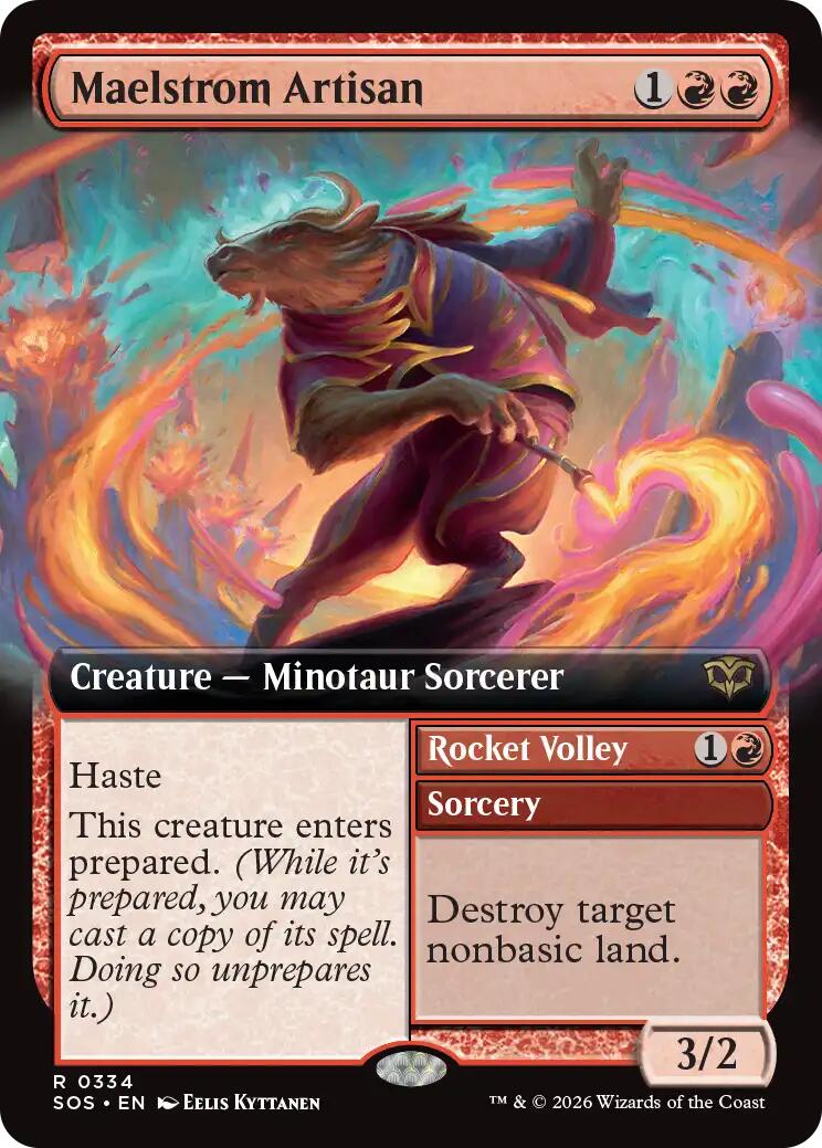 Maelstrom Artisan (Extended Art) [Secrets of Strixhaven] | I Want That Stuff Brandon