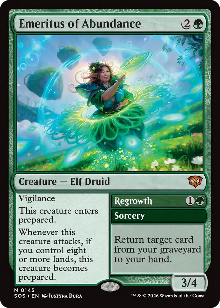 Emeritus of Abundance [Secrets of Strixhaven] | I Want That Stuff Brandon