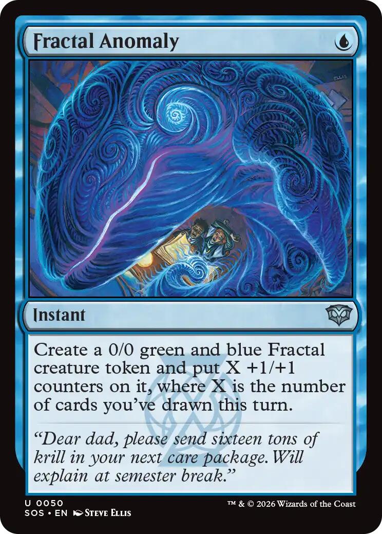 Fractal Anomaly [Secrets of Strixhaven] | I Want That Stuff Brandon