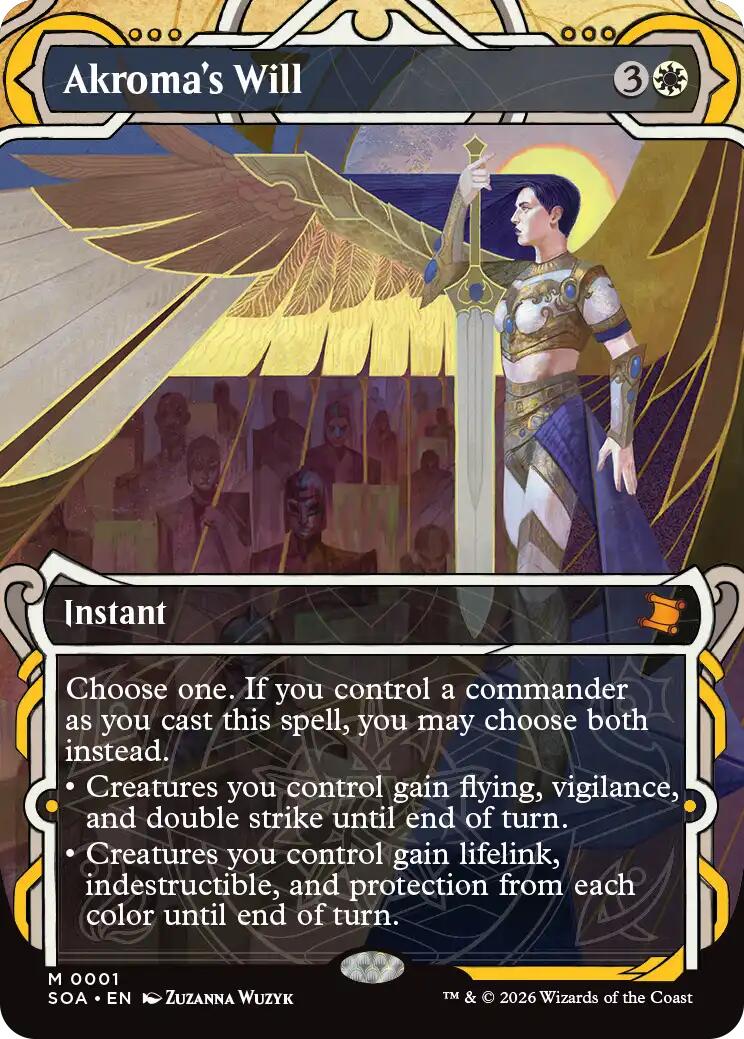 Akroma's Will [Secrets of Strixhaven: Mystical Archive] | I Want That Stuff Brandon