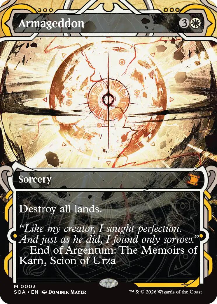 Armageddon [Secrets of Strixhaven: Mystical Archive] | I Want That Stuff Brandon
