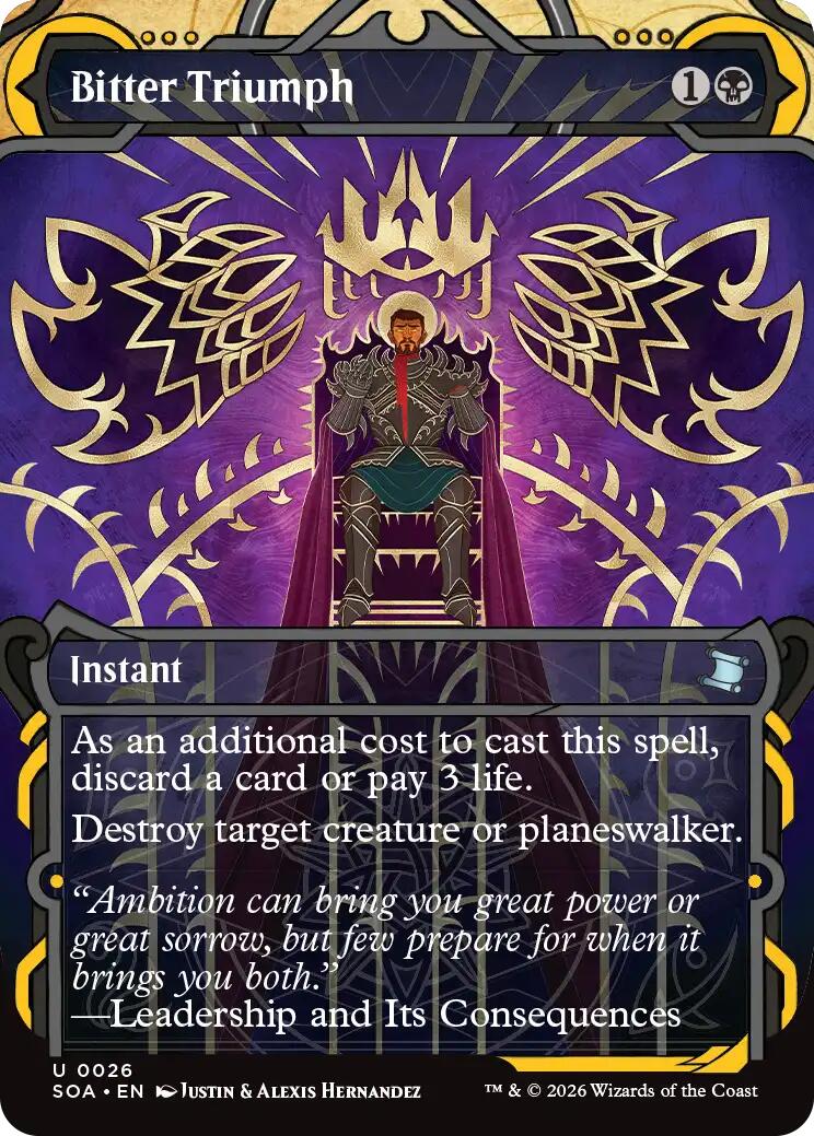 Bitter Triumph [Secrets of Strixhaven: Mystical Archive] | I Want That Stuff Brandon