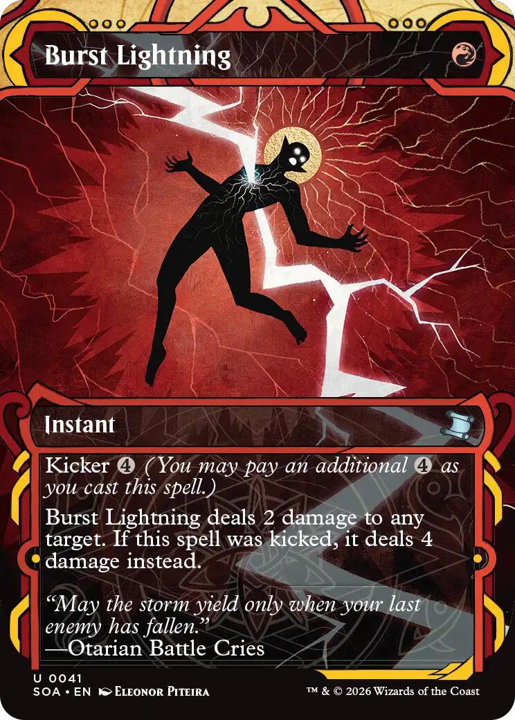 Burst Lightning [Secrets of Strixhaven: Mystical Archive] | I Want That Stuff Brandon
