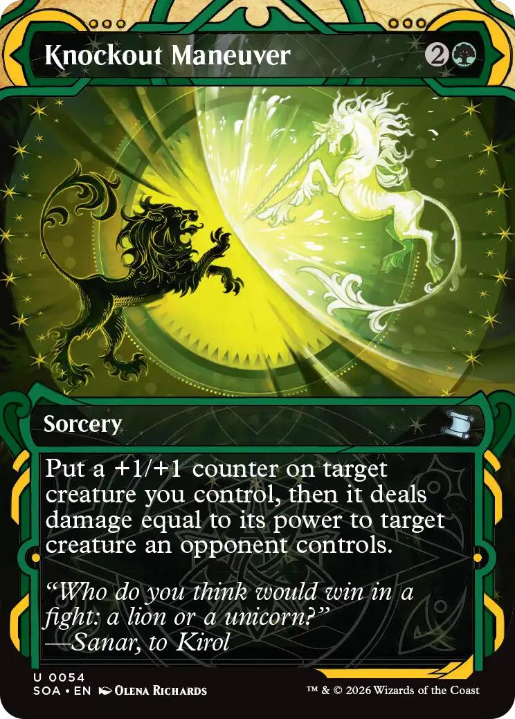 Knockout Maneuver [Secrets of Strixhaven: Mystical Archive] | I Want That Stuff Brandon