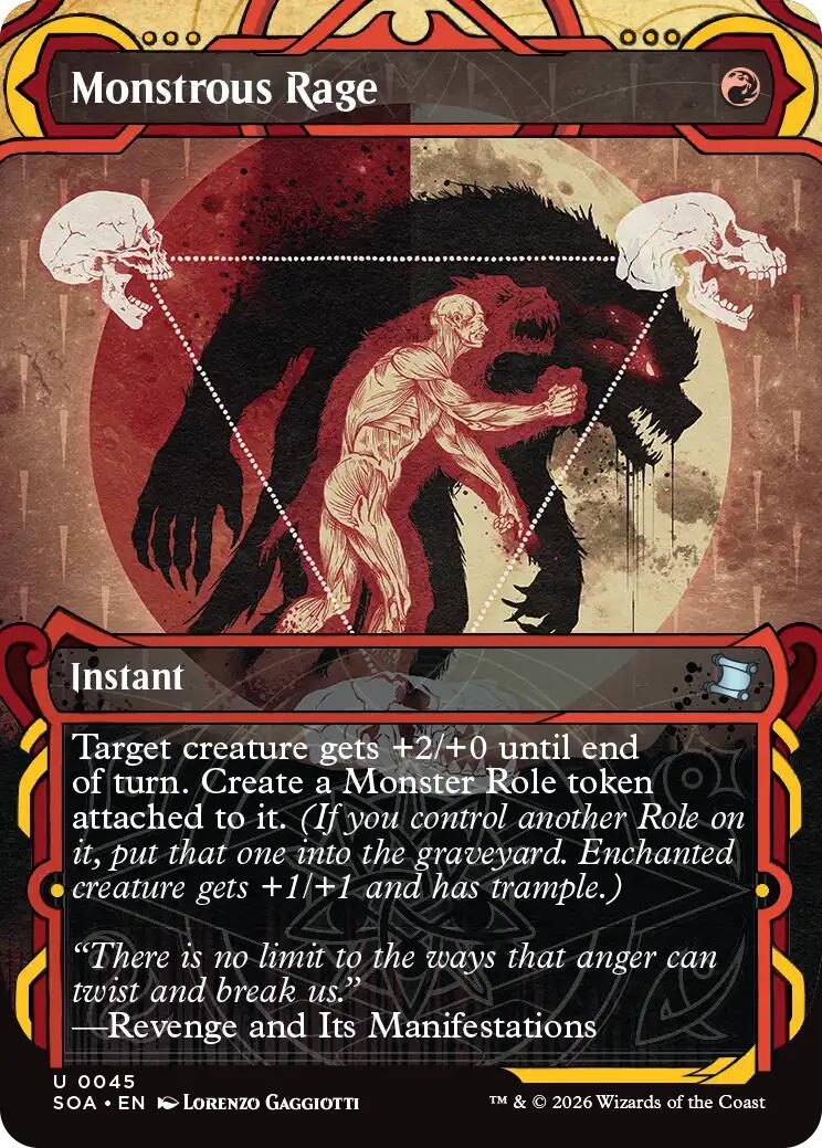 Monstrous Rage [Secrets of Strixhaven: Mystical Archive] | I Want That Stuff Brandon