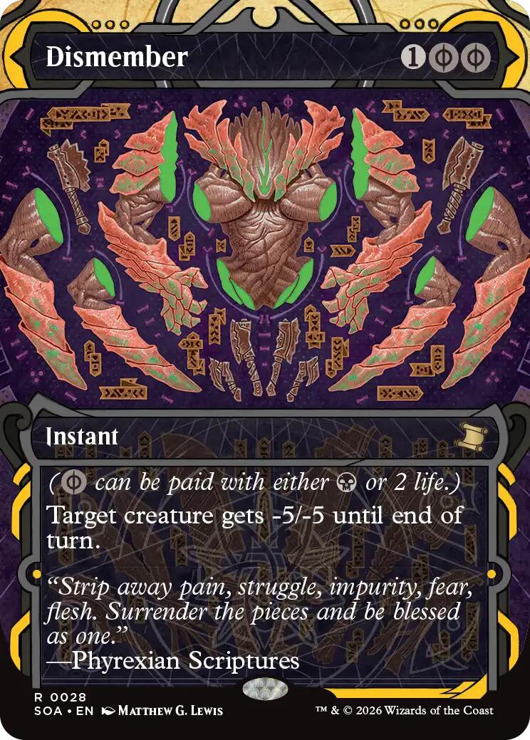 Dismember [Secrets of Strixhaven: Mystical Archive] | I Want That Stuff Brandon