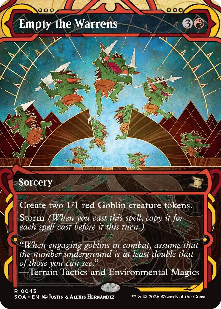 Empty the Warrens [Secrets of Strixhaven: Mystical Archive] | I Want That Stuff Brandon