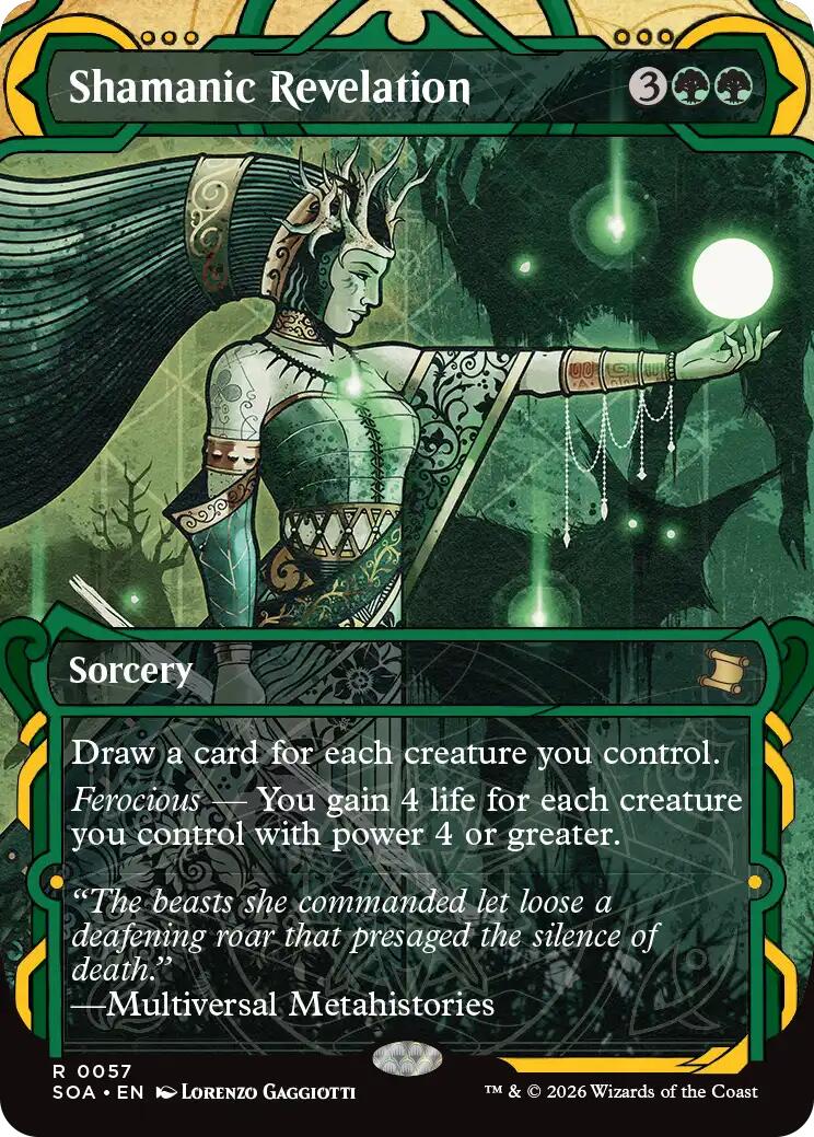 Shamanic Revelation [Secrets of Strixhaven: Mystical Archive] | I Want That Stuff Brandon