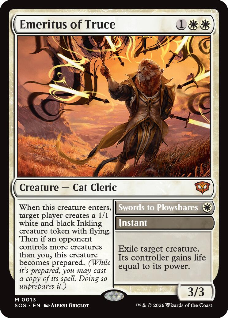 Emeritus of Truce [Secrets of Strixhaven] | I Want That Stuff Brandon