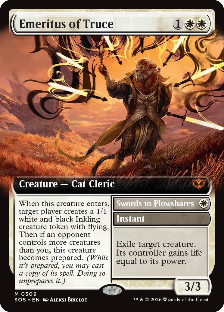 Emeritus of Truce (Extended Art) [Secrets of Strixhaven] | I Want That Stuff Brandon