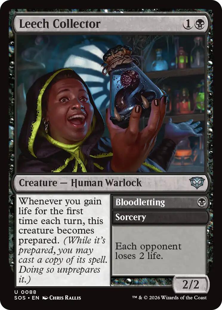 Leech Collector [Secrets of Strixhaven] | I Want That Stuff Brandon