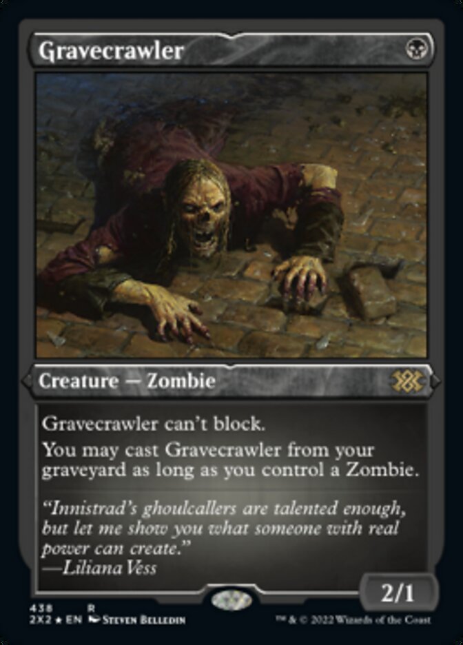 Gravecrawler (Foil Etched) [Double Masters 2022] | I Want That Stuff Brandon