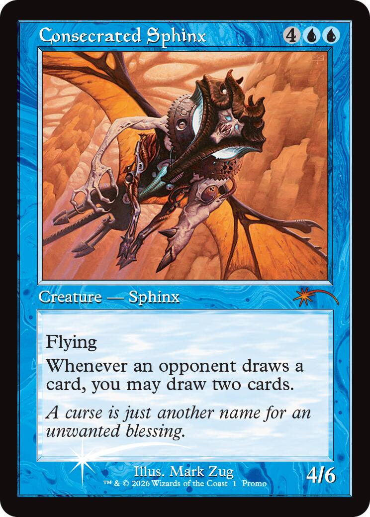 Consecrated Sphinx (Retro Frame) [MagicFest 2025] | I Want That Stuff Brandon