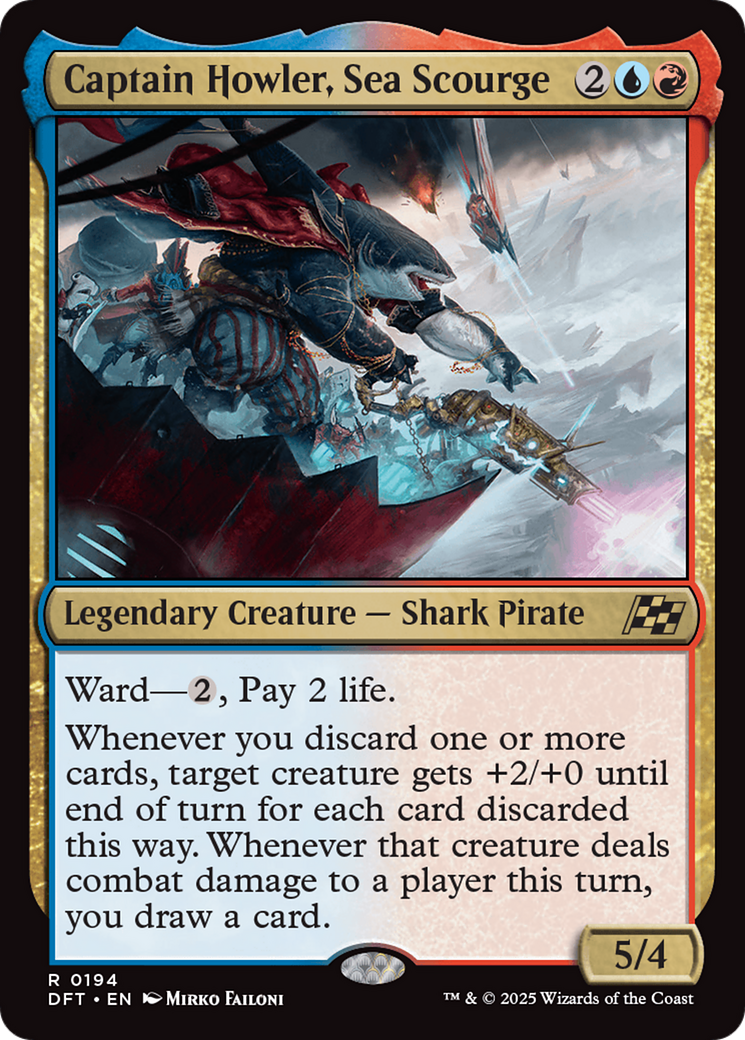 Captain Howler, Sea Scourge [Aetherdrift] | I Want That Stuff Brandon