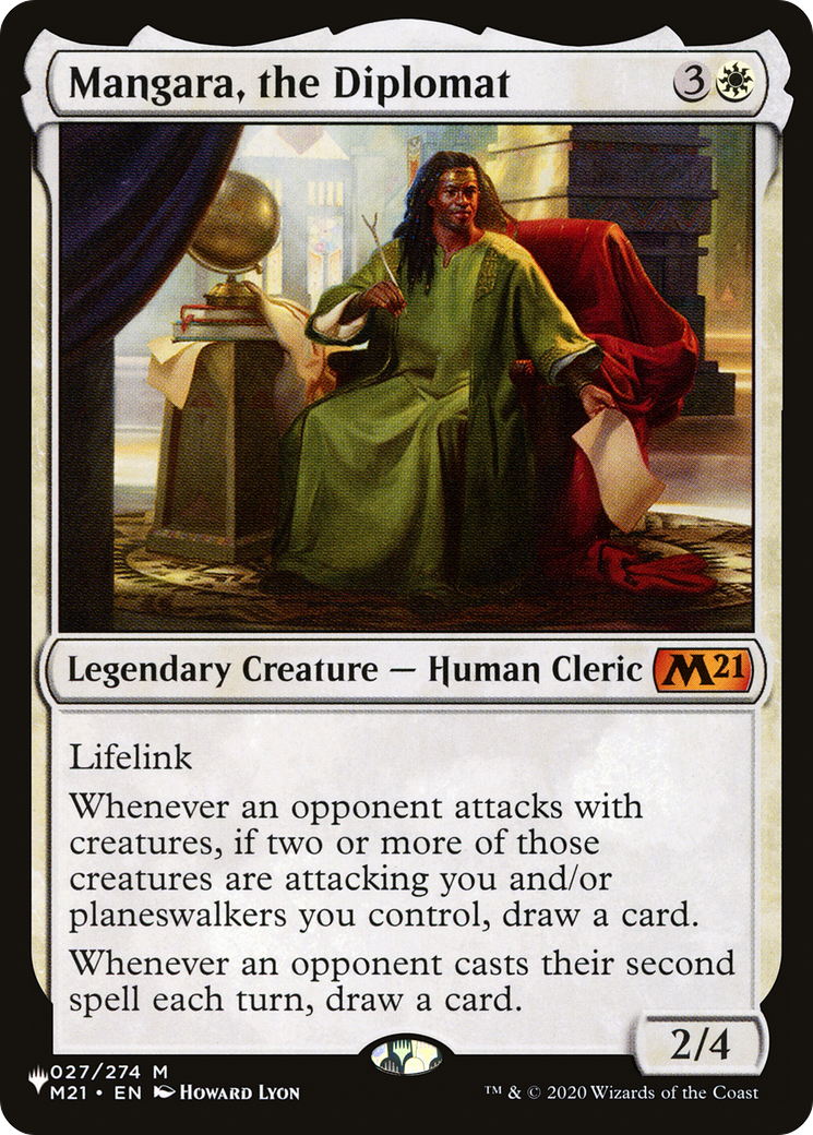 Mangara, the Diplomat [The List] | I Want That Stuff Brandon