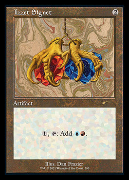 Izzet Signet (Retro) [Secret Lair Drop Series] | I Want That Stuff Brandon
