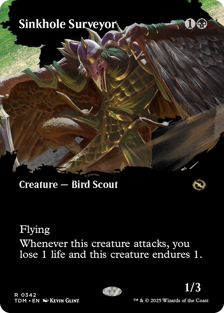 Sinkhole Surveyor (Borderless) [Tarkir: Dragonstorm] | I Want That Stuff Brandon