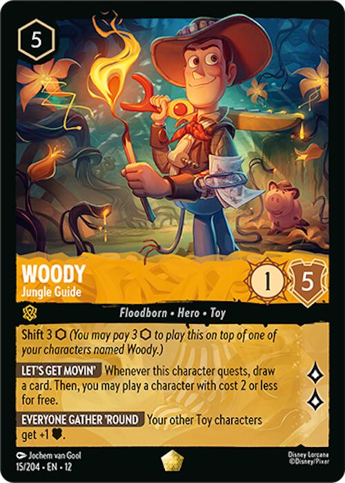 Woody - Jungle Guide (15/204) [Wilds Unknown] | I Want That Stuff Brandon