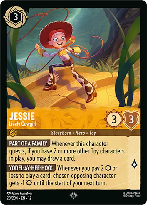 Jessie - Lively Cowgirl (20/204) [Wilds Unknown] | I Want That Stuff Brandon