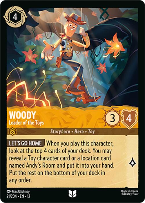Woody - Leader of the Toys (21/204) [Wilds Unknown] | I Want That Stuff Brandon