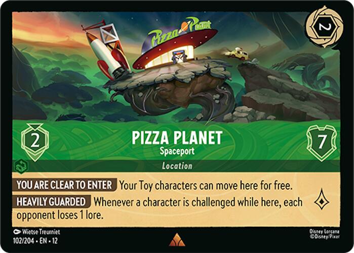 Pizza Planet - Spaceport (102/204) [Wilds Unknown] | I Want That Stuff Brandon