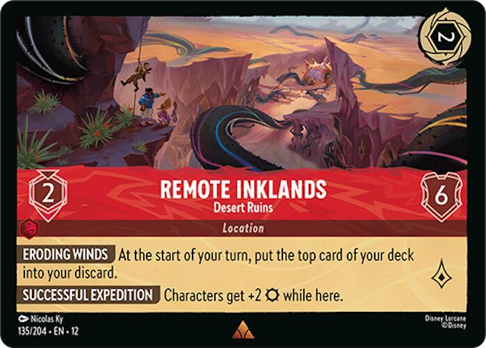 Remote Inklands - Desert Ruins (135/204) [Wilds Unknown] | I Want That Stuff Brandon
