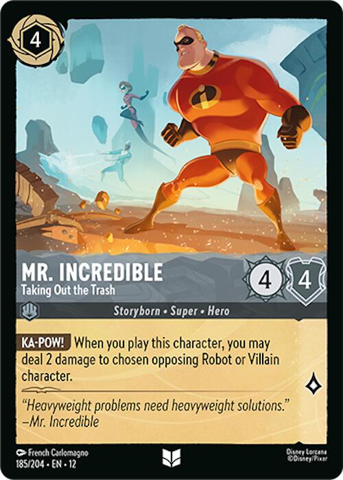 Mr. Incredible - Taking Out the Trash (185/204) [Wilds Unknown] | I Want That Stuff Brandon