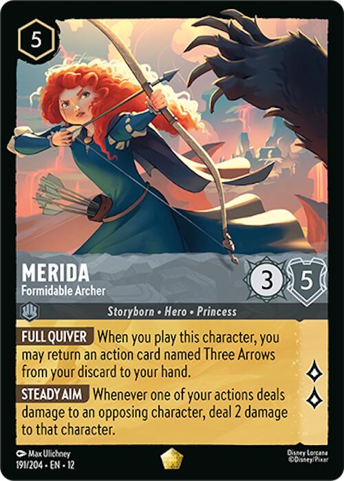 Merida - Formidable Archer (191/204) [Wilds Unknown] | I Want That Stuff Brandon