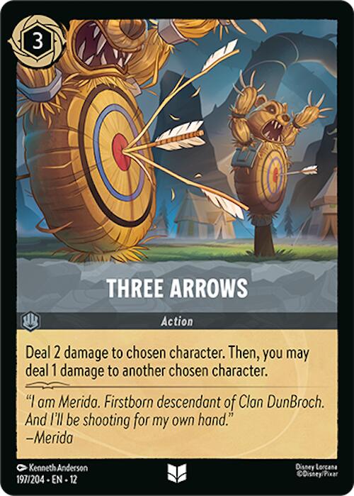 Three Arrows (197/204) [Wilds Unknown] | I Want That Stuff Brandon