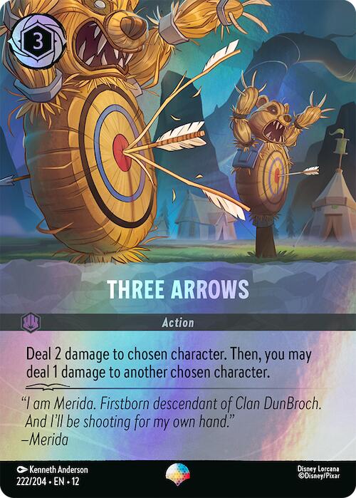 Three Arrows (Epic) (222/204) [Wilds Unknown] | I Want That Stuff Brandon