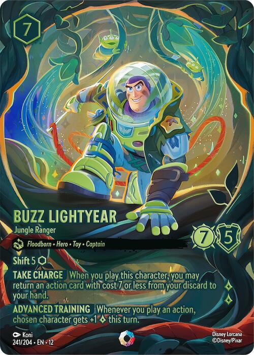 Buzz Lightyear - Jungle Ranger (Iconic) (241/204) [Wilds Unknown] | I Want That Stuff Brandon