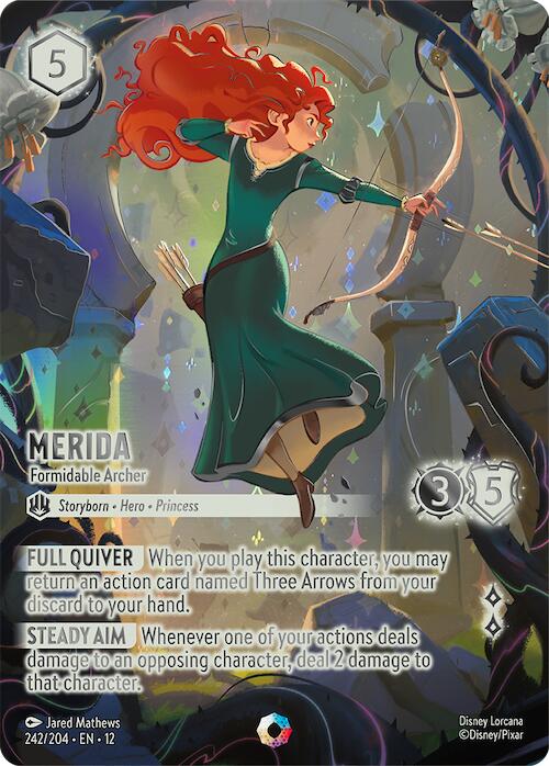 Merida - Formidable Archer (Iconic) (242/204) [Wilds Unknown] | I Want That Stuff Brandon