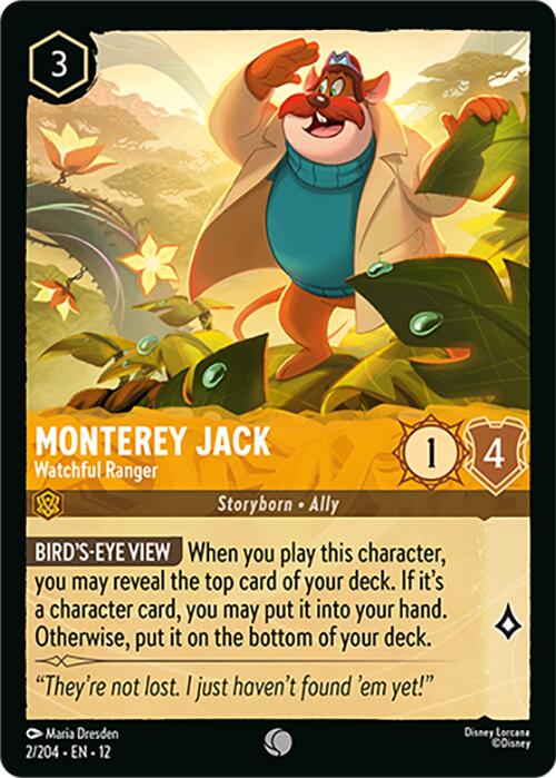 Monterey Jack - Watchful Ranger (2/204) [Wilds Unknown] | I Want That Stuff Brandon