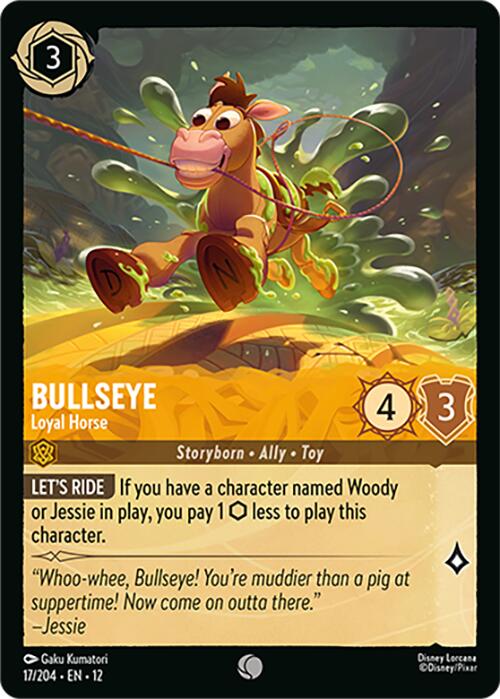 Bullseye - Loyal Horse (17/204) [Wilds Unknown] | I Want That Stuff Brandon