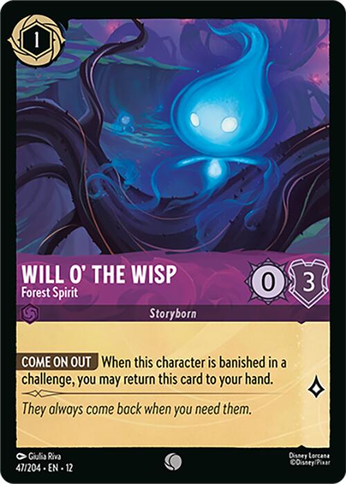 Will o' the Wisp - Forest Spirit (47/204) [Wilds Unknown] | I Want That Stuff Brandon