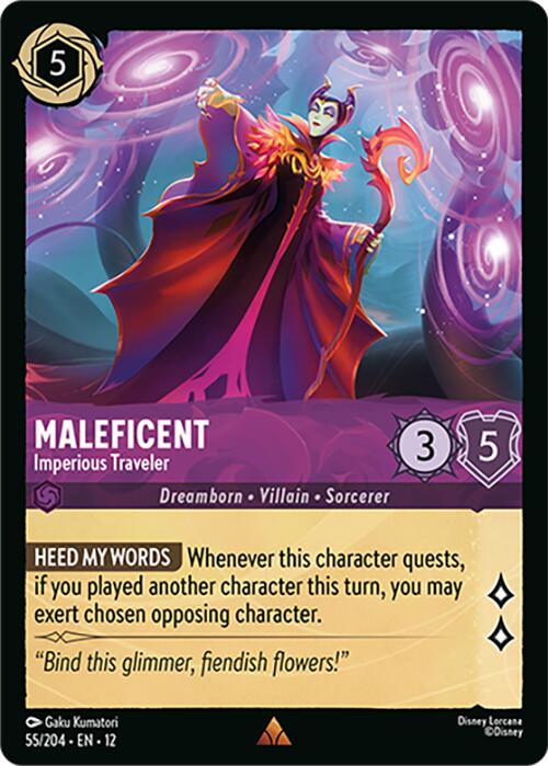 Maleficent - Imperious Traveler (55/204) [Wilds Unknown] | I Want That Stuff Brandon