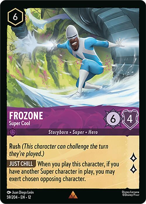 Frozone - Super Cool (59/204) [Wilds Unknown] | I Want That Stuff Brandon