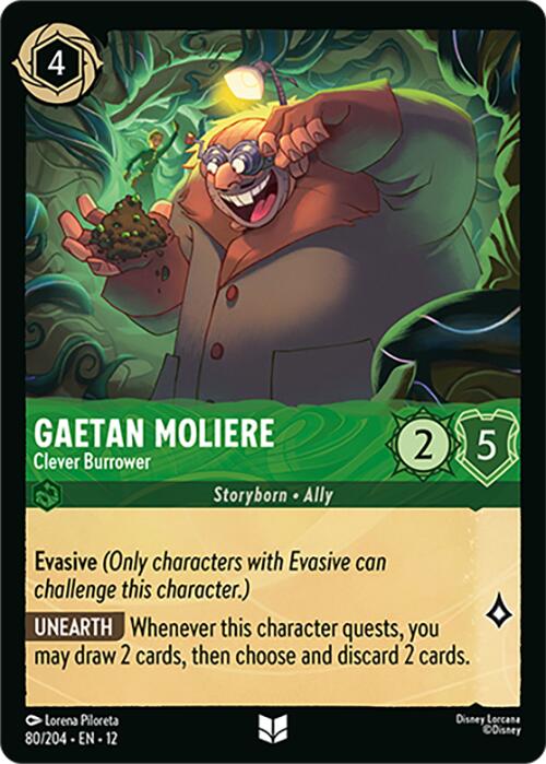 Gaetan Moliere - Clever Burrower (80/204) [Wilds Unknown] | I Want That Stuff Brandon