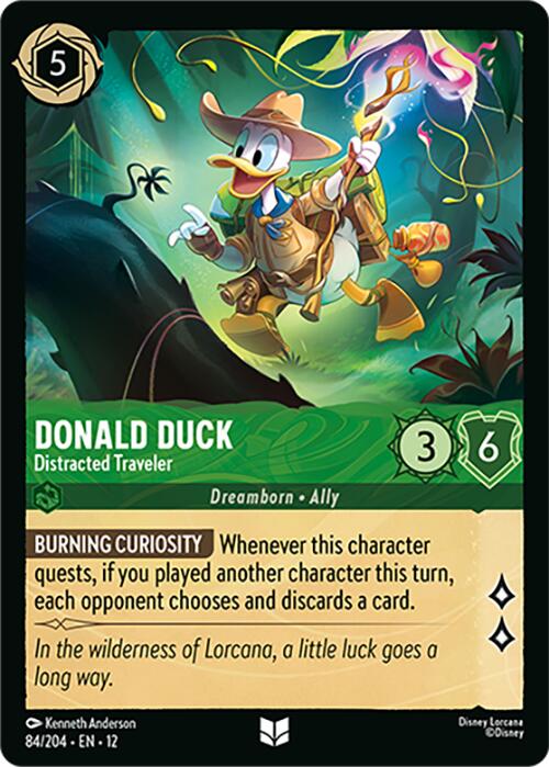 Donald Duck - Distracted Traveler (84/204) [Wilds Unknown] | I Want That Stuff Brandon