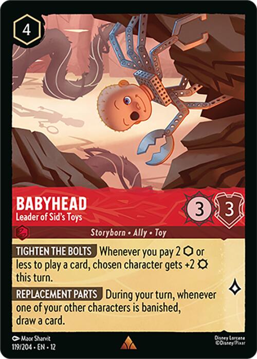 Babyhead - Leader of Sid's Toys (119/204) [Wilds Unknown] | I Want That Stuff Brandon